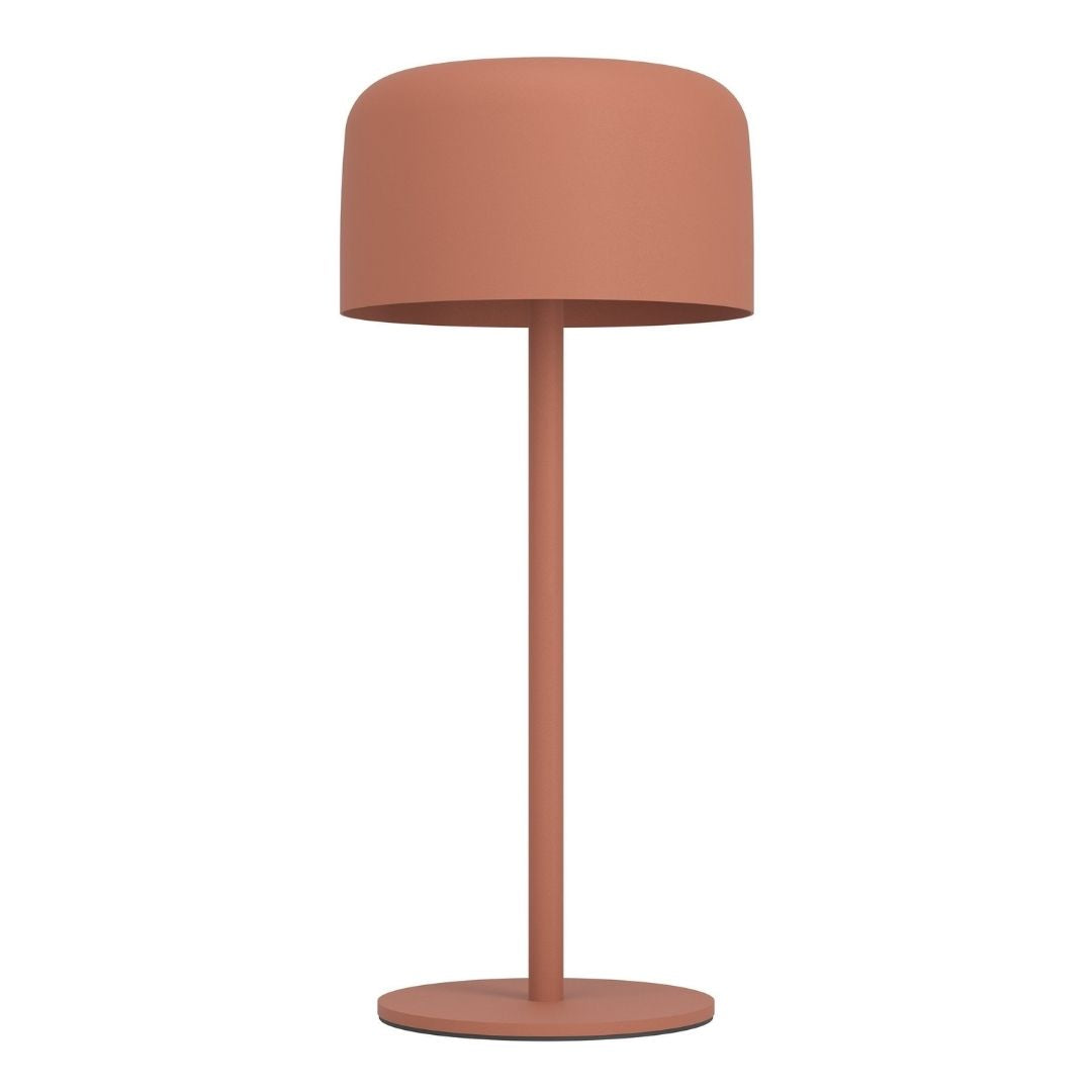 Roccanova Orange Solar LED Rechargeable Touch Table Lamp