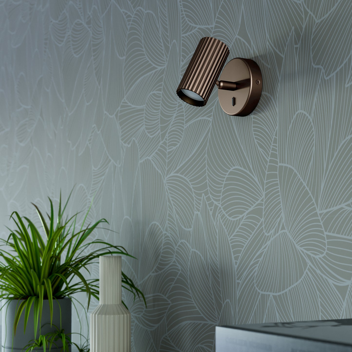 Portillo Bronze Wall Light