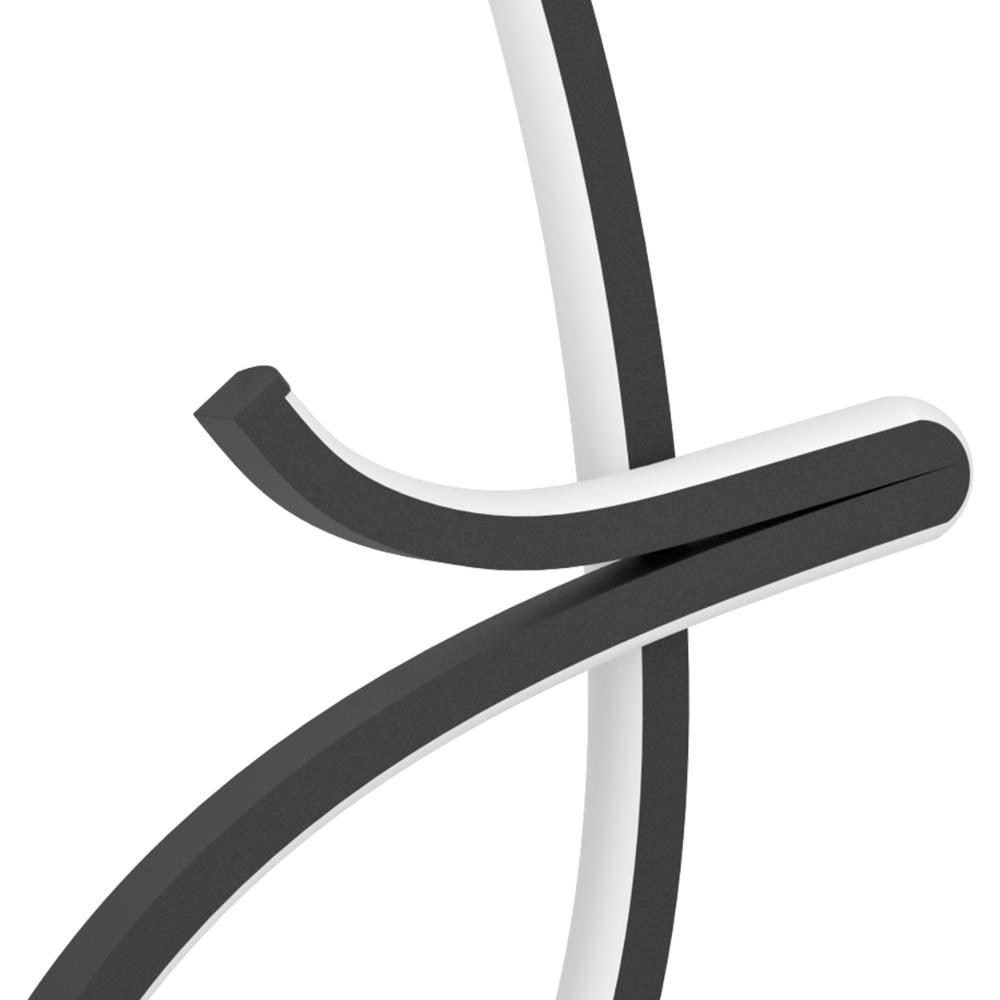 Cardoncito Black LED Table Lamp