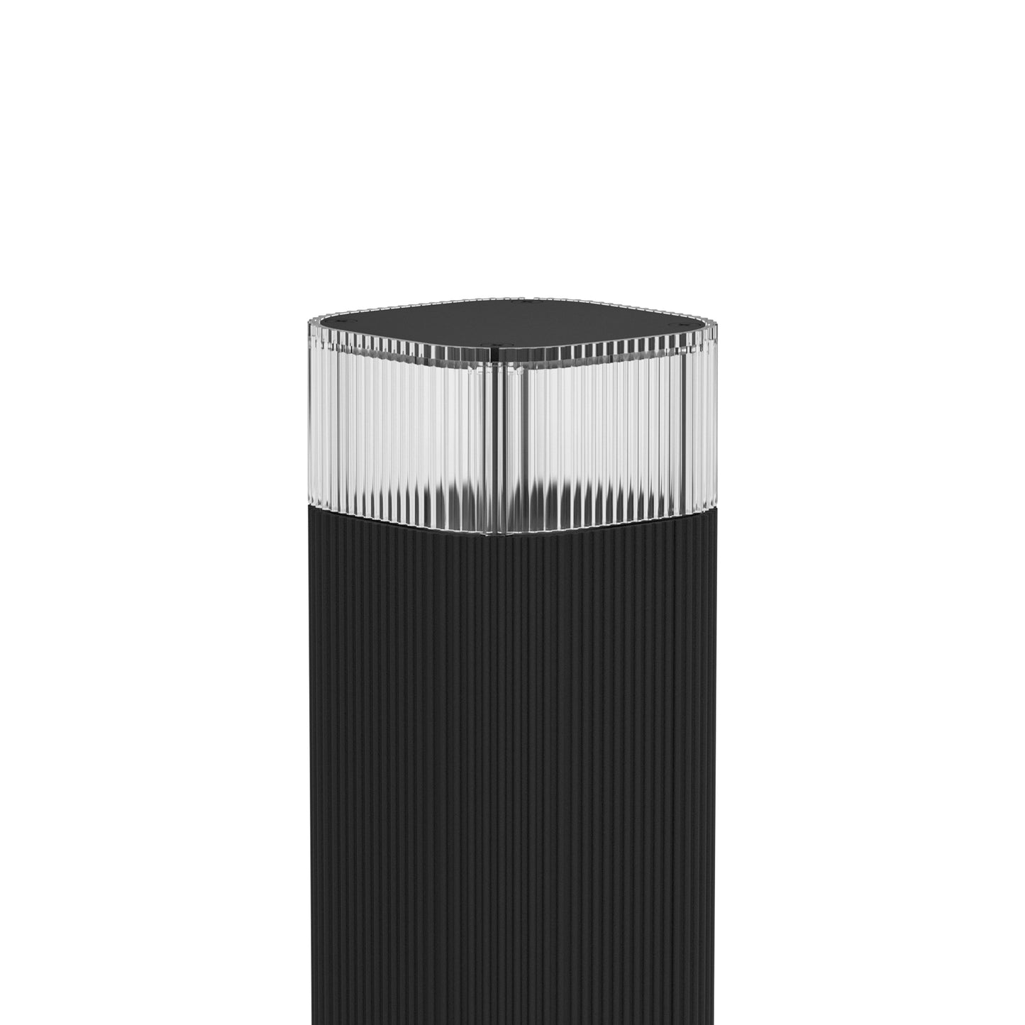 Castelnuovo Black LED Outdoor Bollard Small