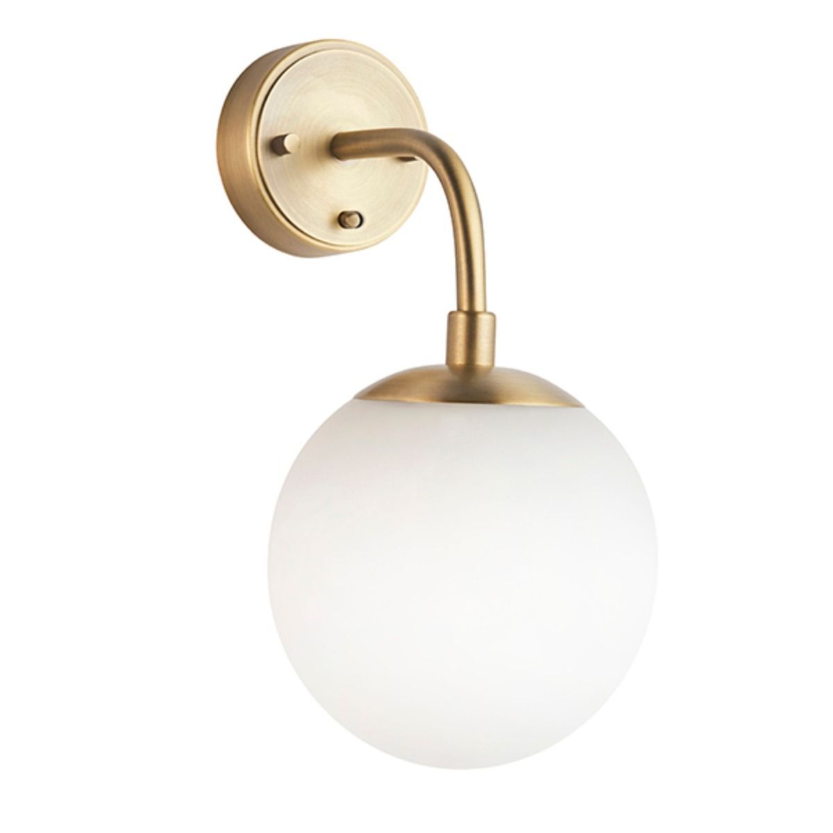 Pilar 1 Light Brass Wall Bracket