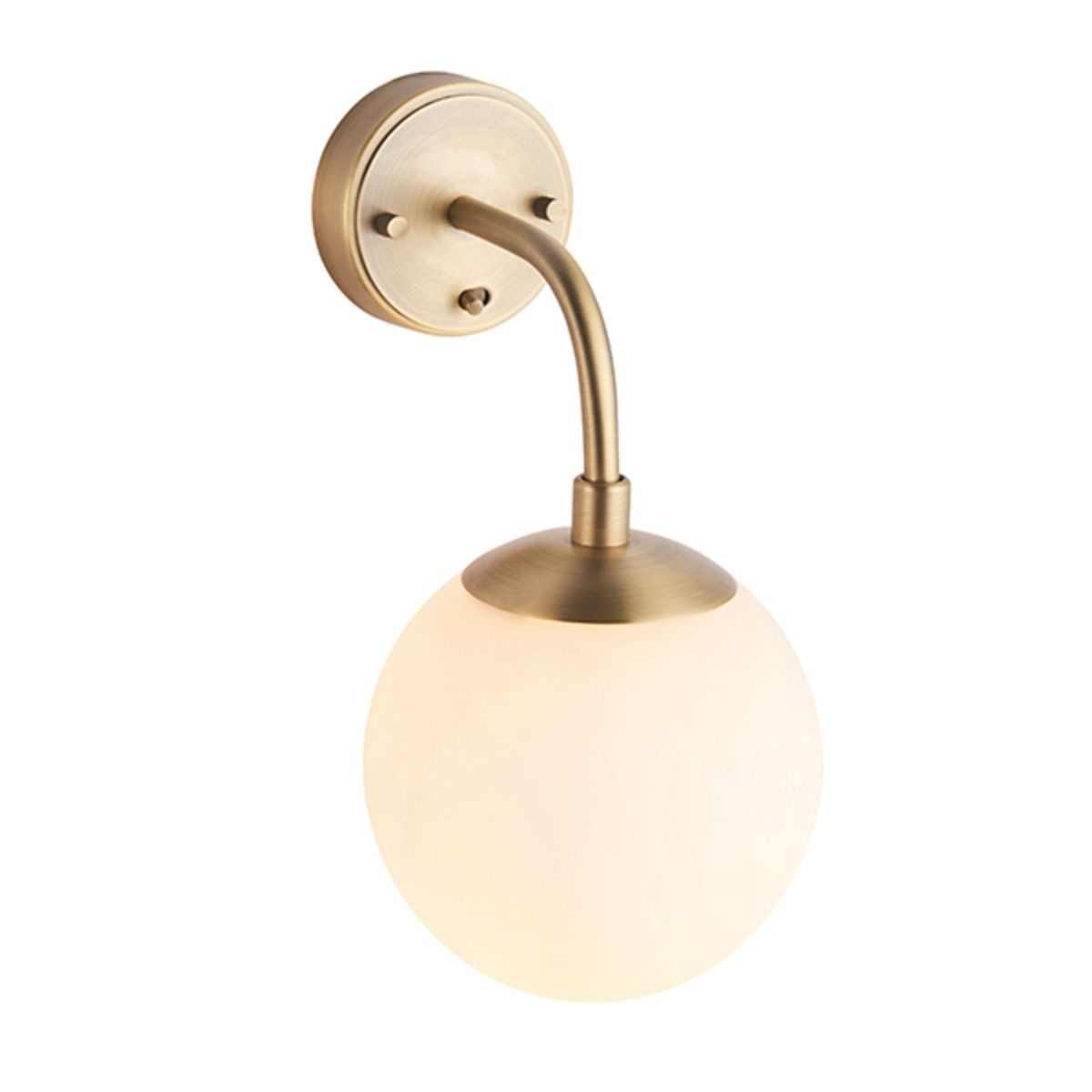 Pilar 1 Light Brass Wall Bracket