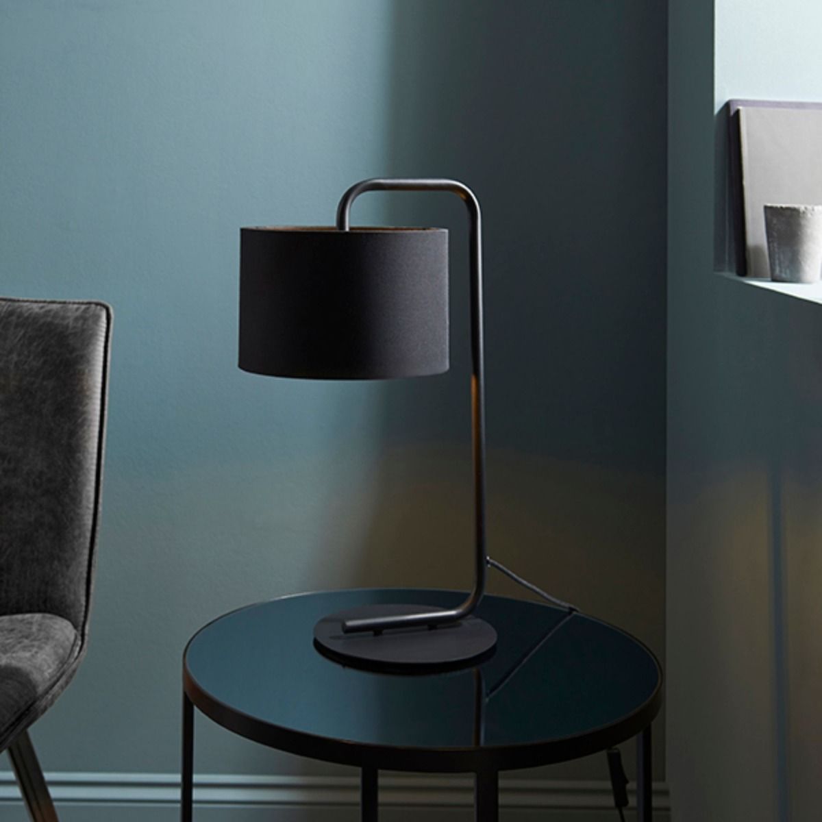 Nahia Table Lamp Black