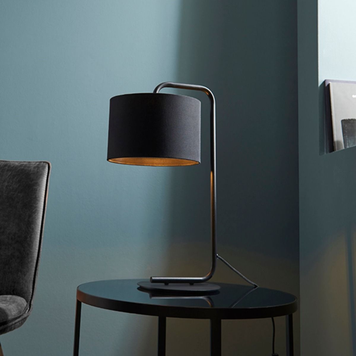 Nahia Table Lamp Black