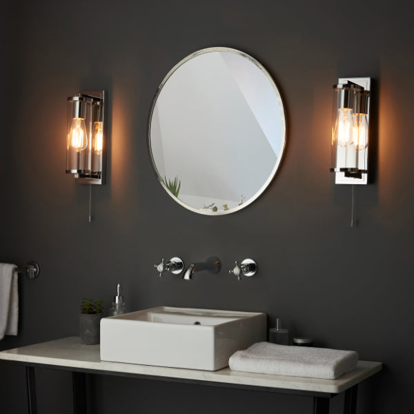 Avet Chrome IP44 Bathroom Wall Light
