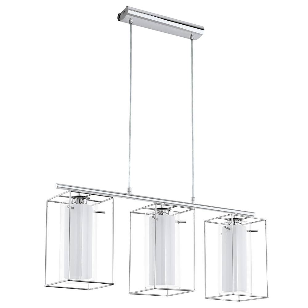 Merton 1 3 Light Ceiling Light Polished Chrome
