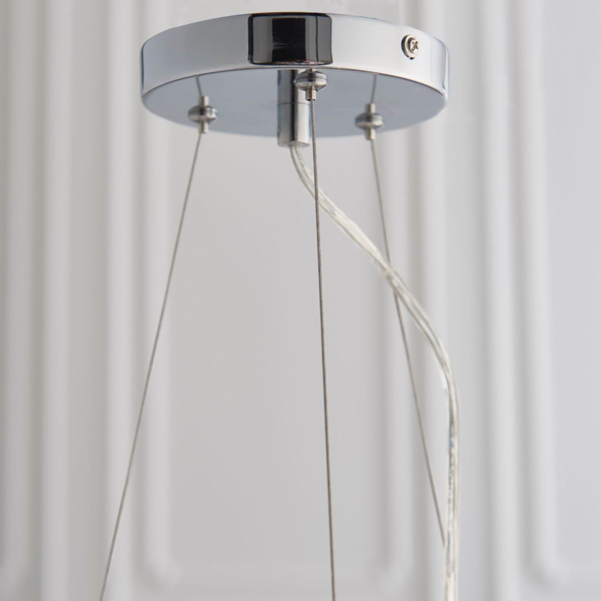 Malmesbury 6 Light Polished Chrome & Crystal Ceiling Pendant
