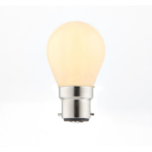 B22/BC 4w LED Golf Coated Warm White Dimmable Light Bulb