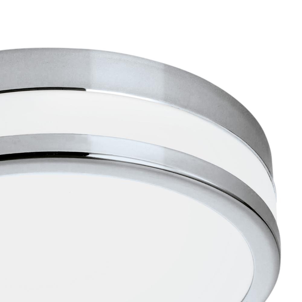 Palermo Chrome LED Bathroom Flush Ceiling Light