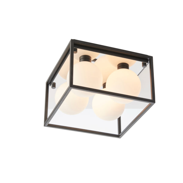 Beso 4 Light IP44 Semi Flush Light