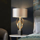 Serenity Antique Gold & Mink Table Lamp
