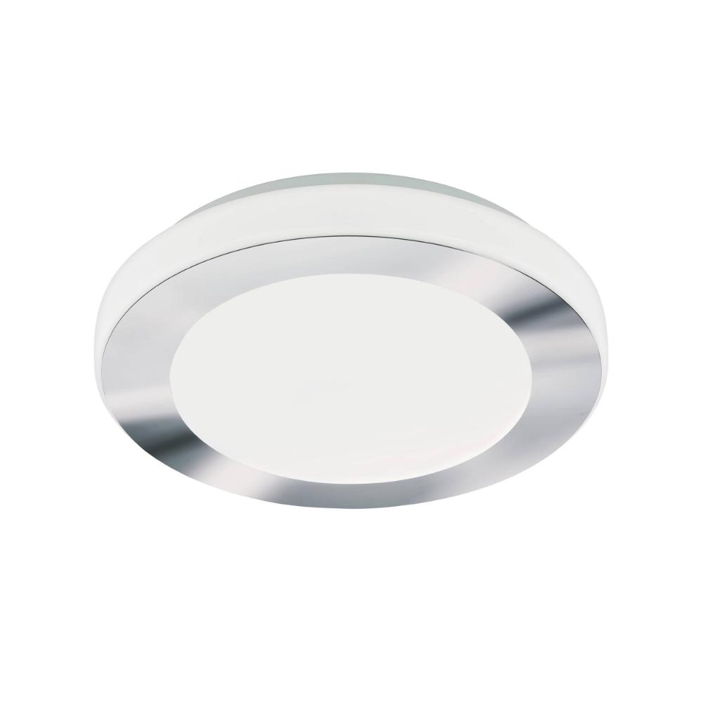 Carpi Chrome LED Bathroom Flush Ceiling Light