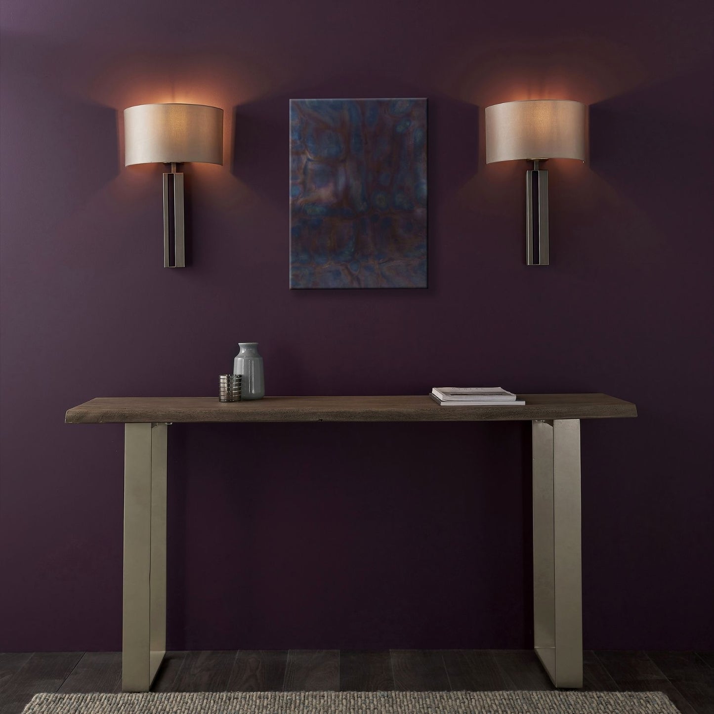 Sloane Bronze & Mink Wall Light