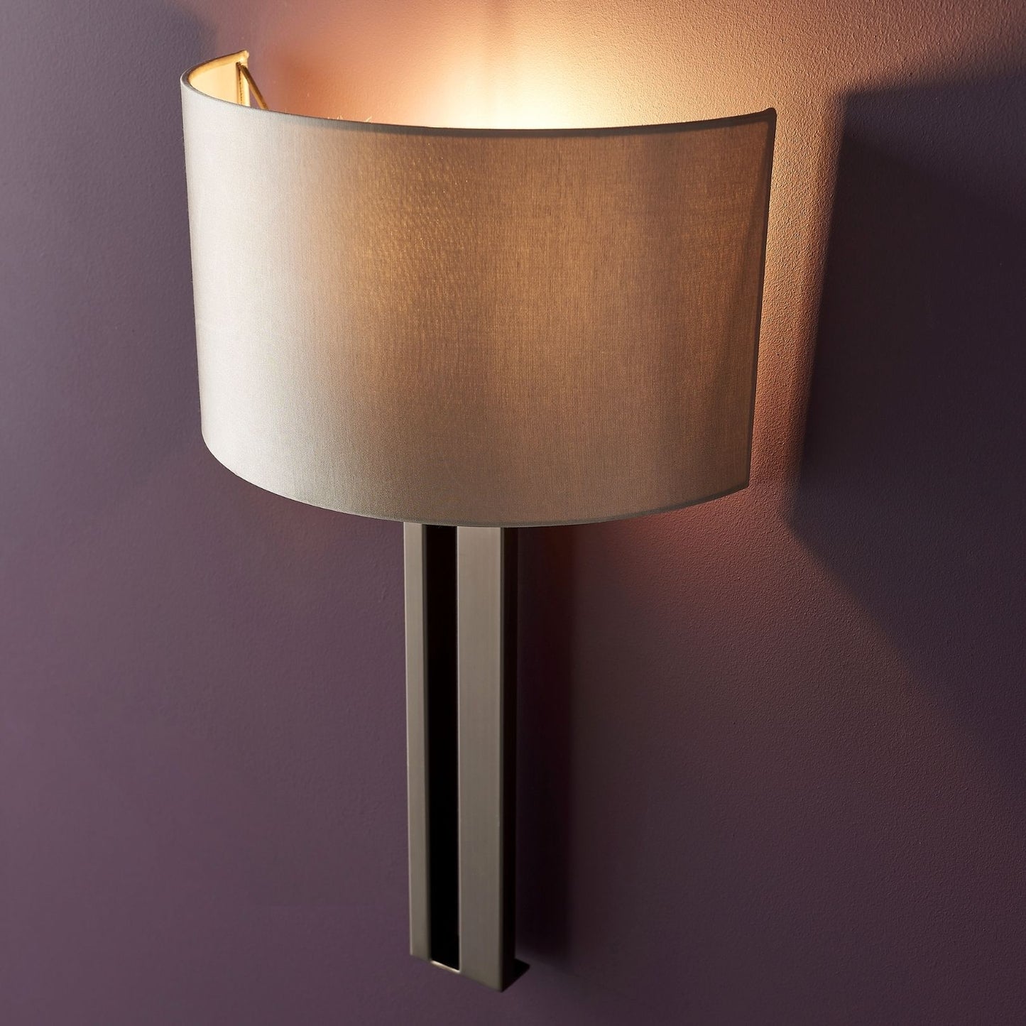 Sloane Bronze & Mink Wall Light