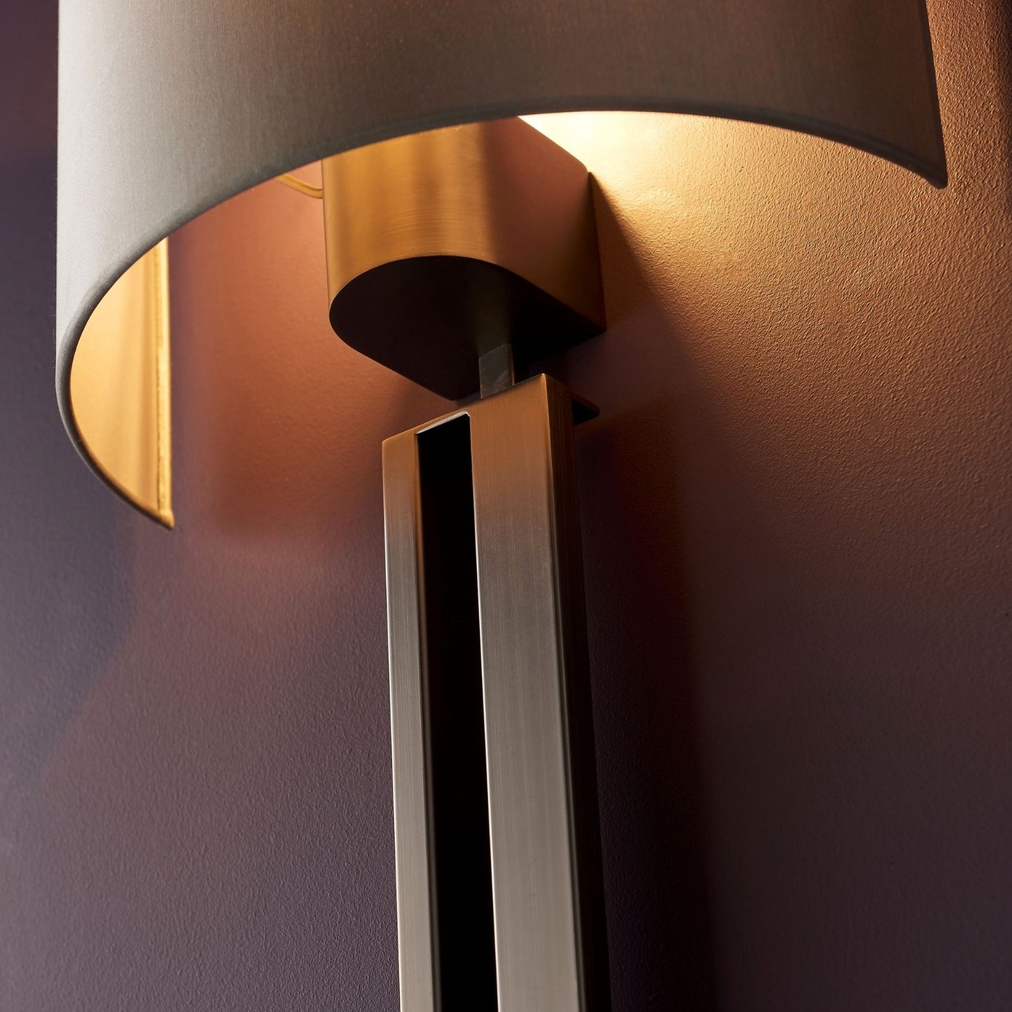 Sloane Bronze & Mink Wall Light