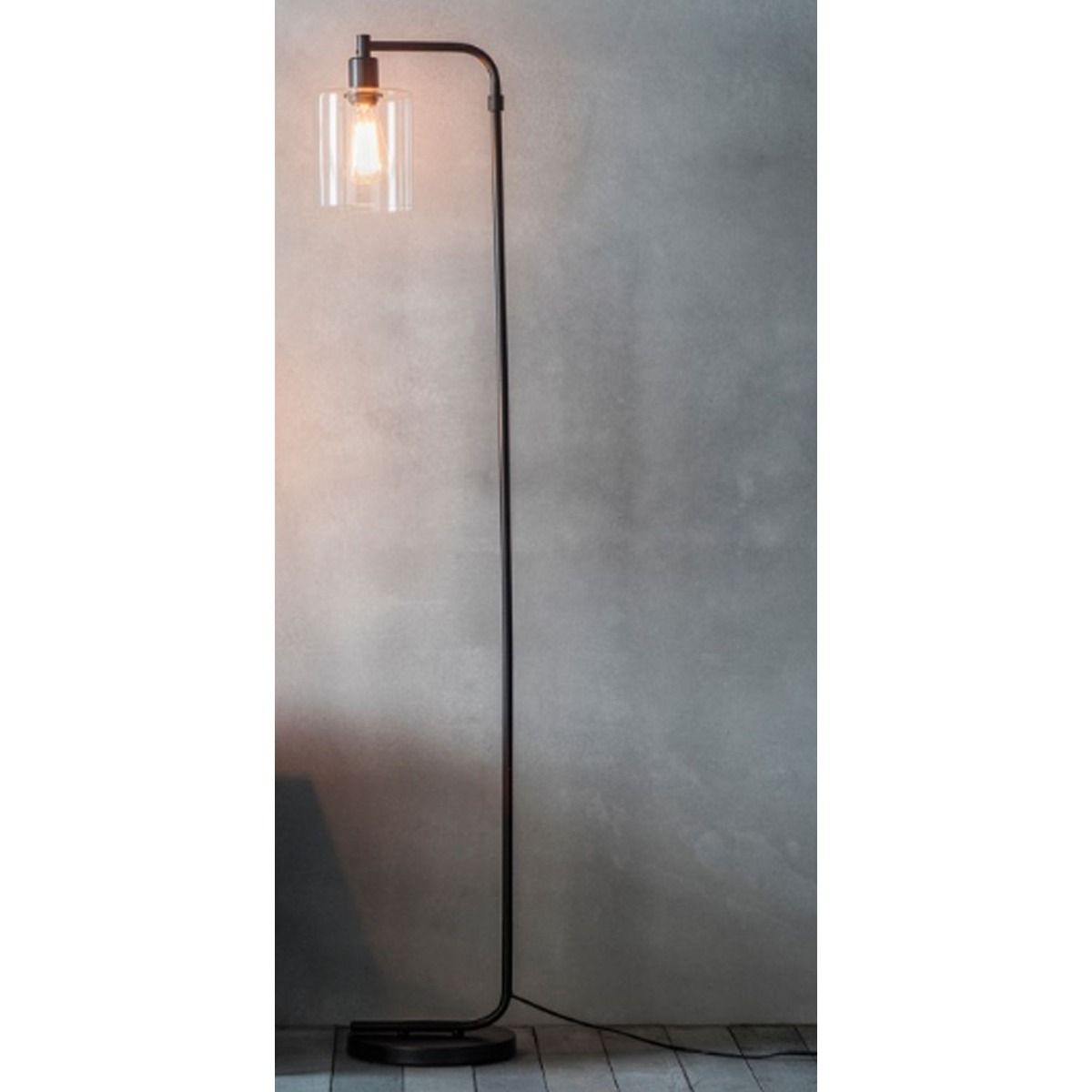 Toledo Black Floor Lamp