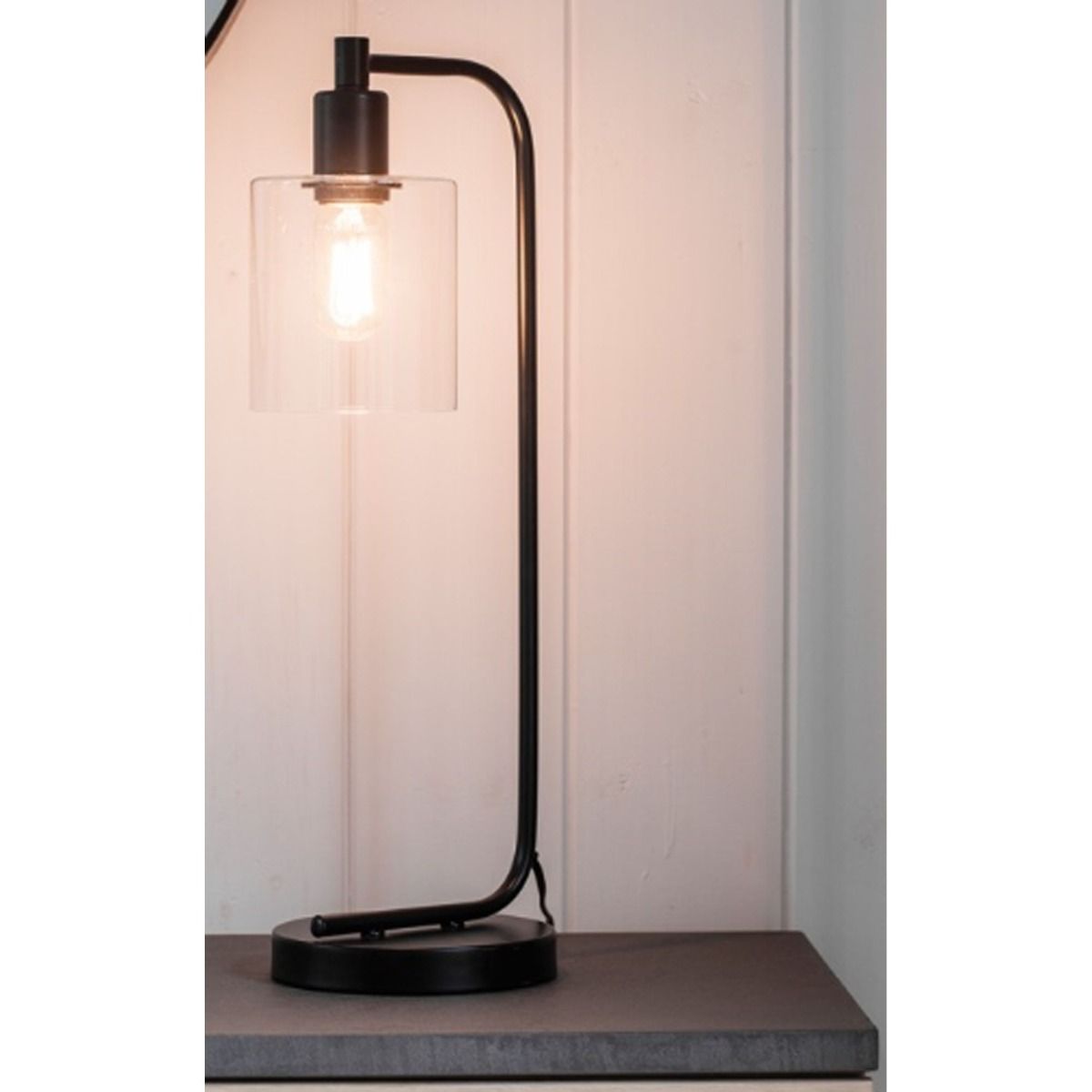 Toledo Black Table Lamp