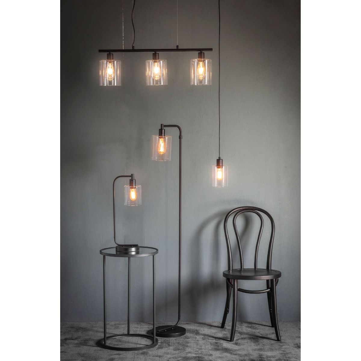 Toledo Black Table Lamp