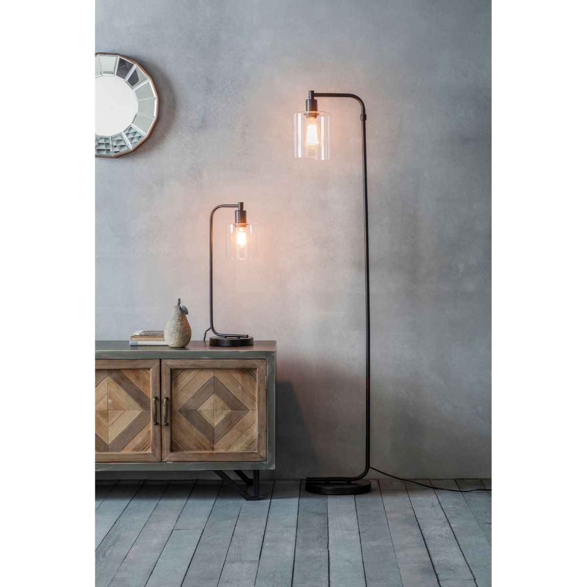 Toledo Black Table Lamp