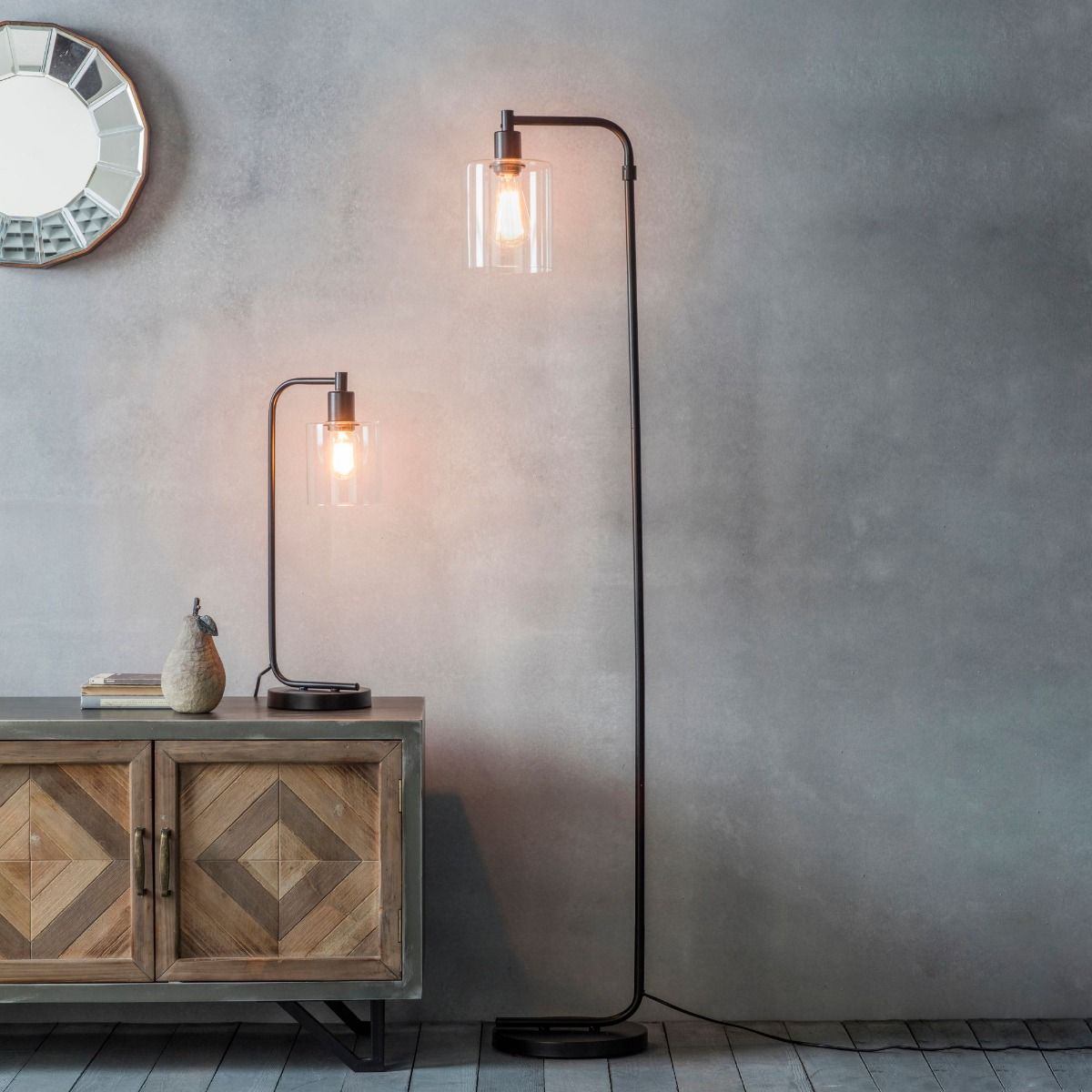 Toledo Black Table Lamp