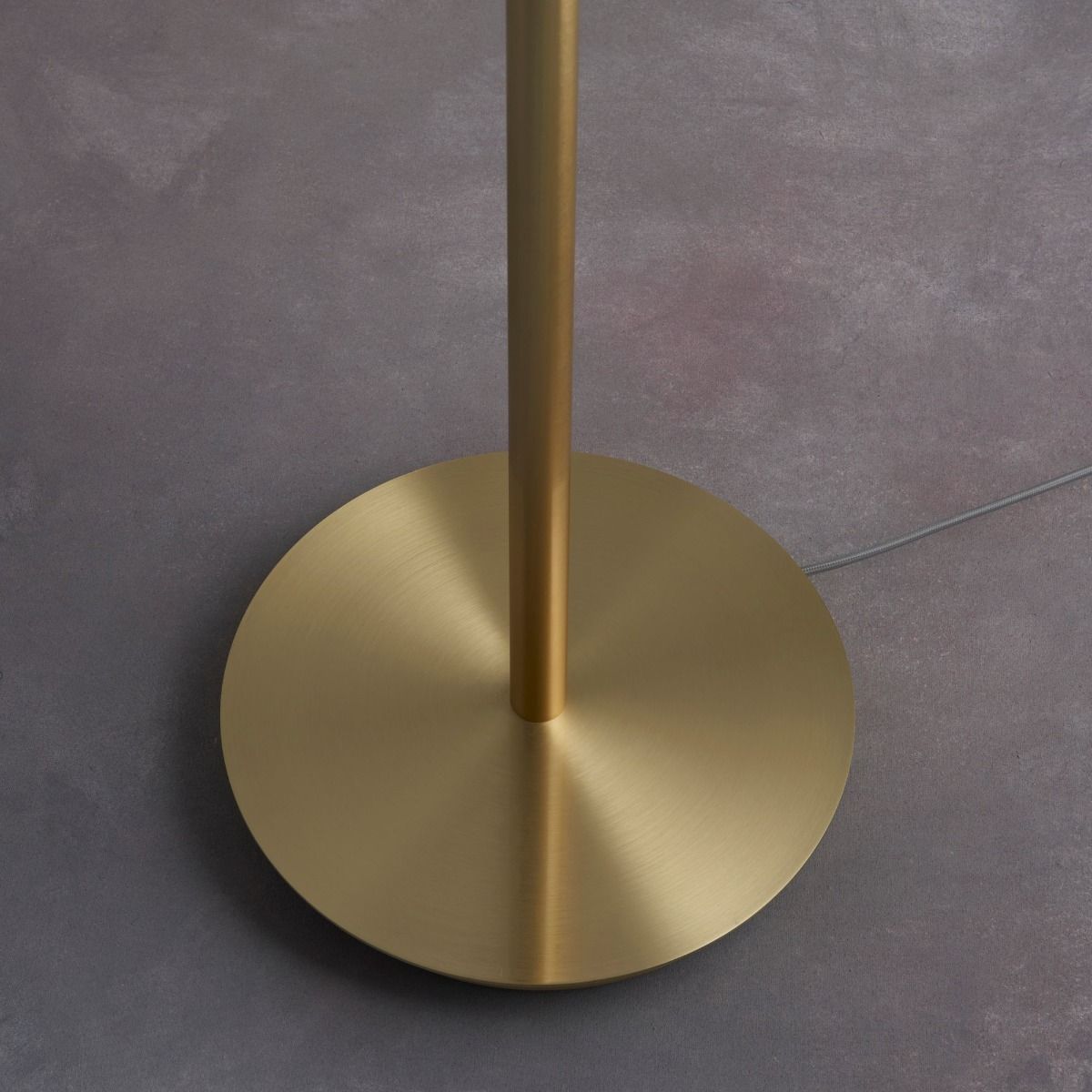 Fraser 1 Light Satin Brass Floor Lamp