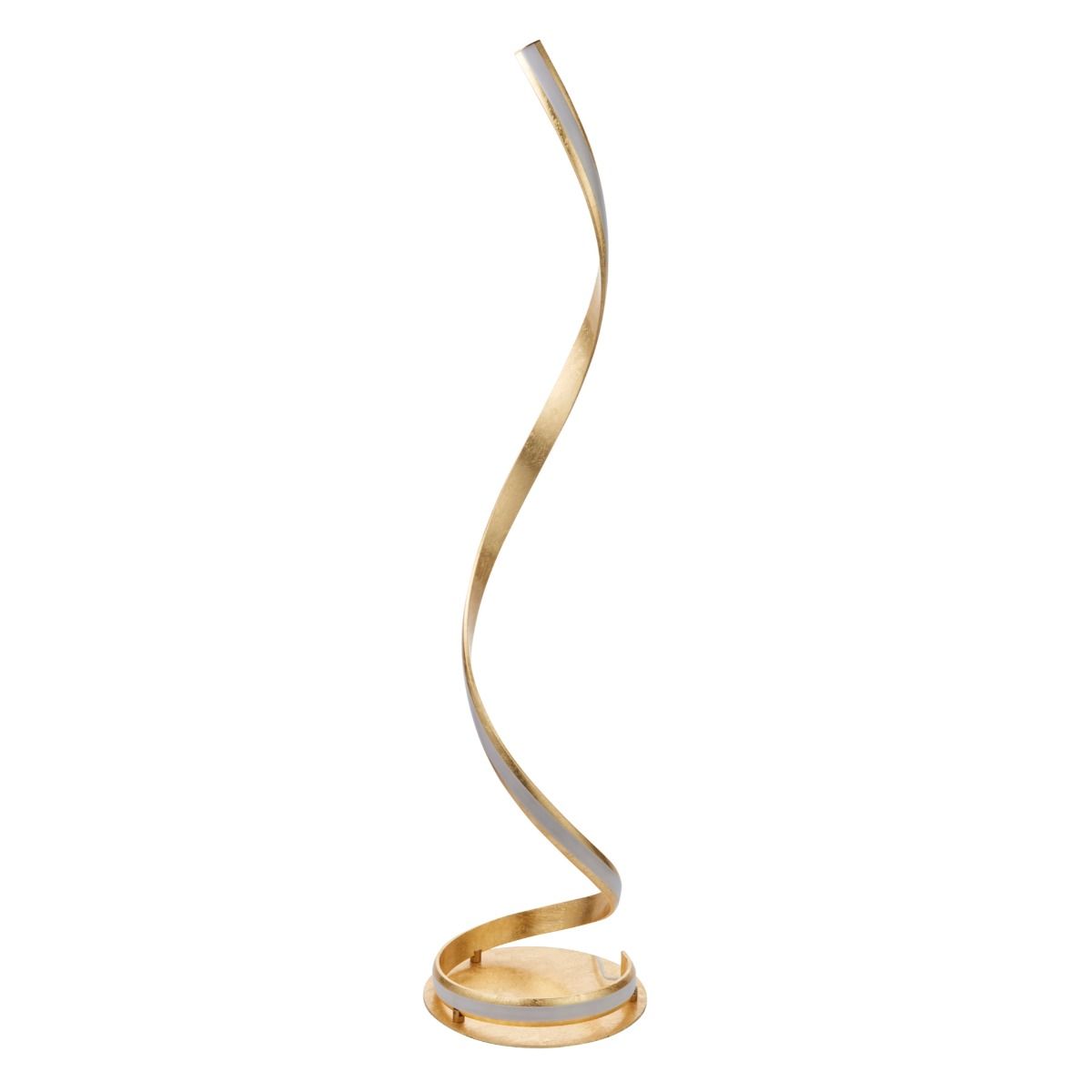 Aria LED Gold Leaf Floor Lamp
