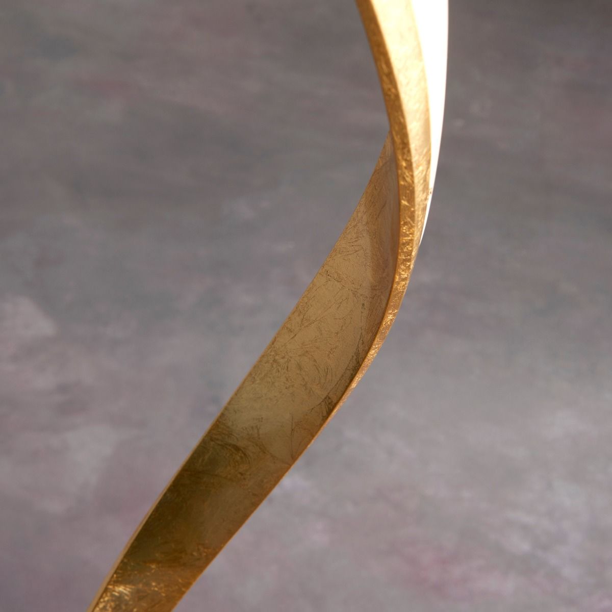 Aria LED Gold Leaf Floor Lamp