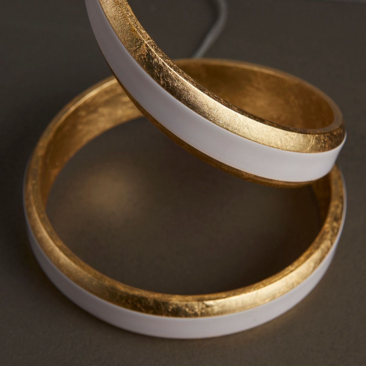 Aria Gold Leaf LED Table Lamp