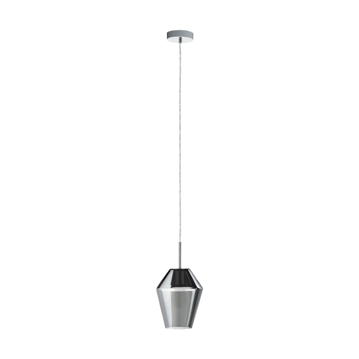 Murmillo 1 Light Polished Chrome Ceiling Light