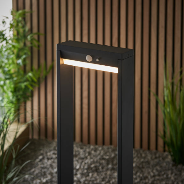 Dannah Black IP44 LED Outdoor Post Small