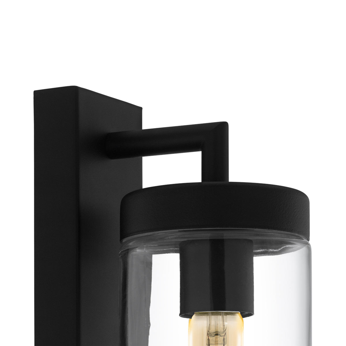 Bovolone Black Outdoor Wall Light