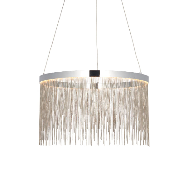 Zelma Colour Changing Polished Chrome LED Ceiling Pendant