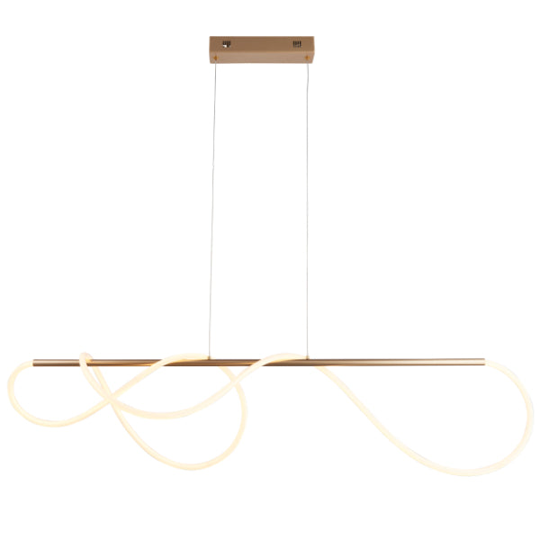 Attalea LED Satin Gold Ceiling Pendant
