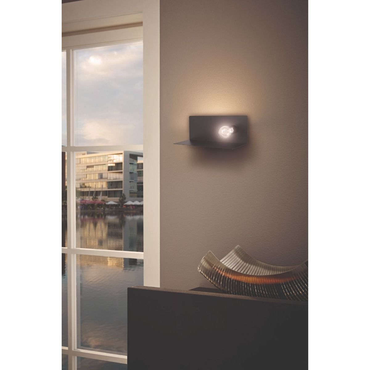 Ciglie 1 light Wall bracket with USB