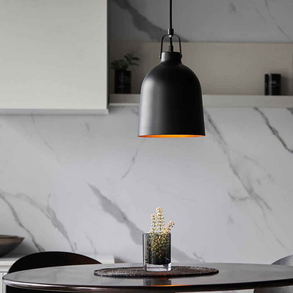Lazenby Black Pendant