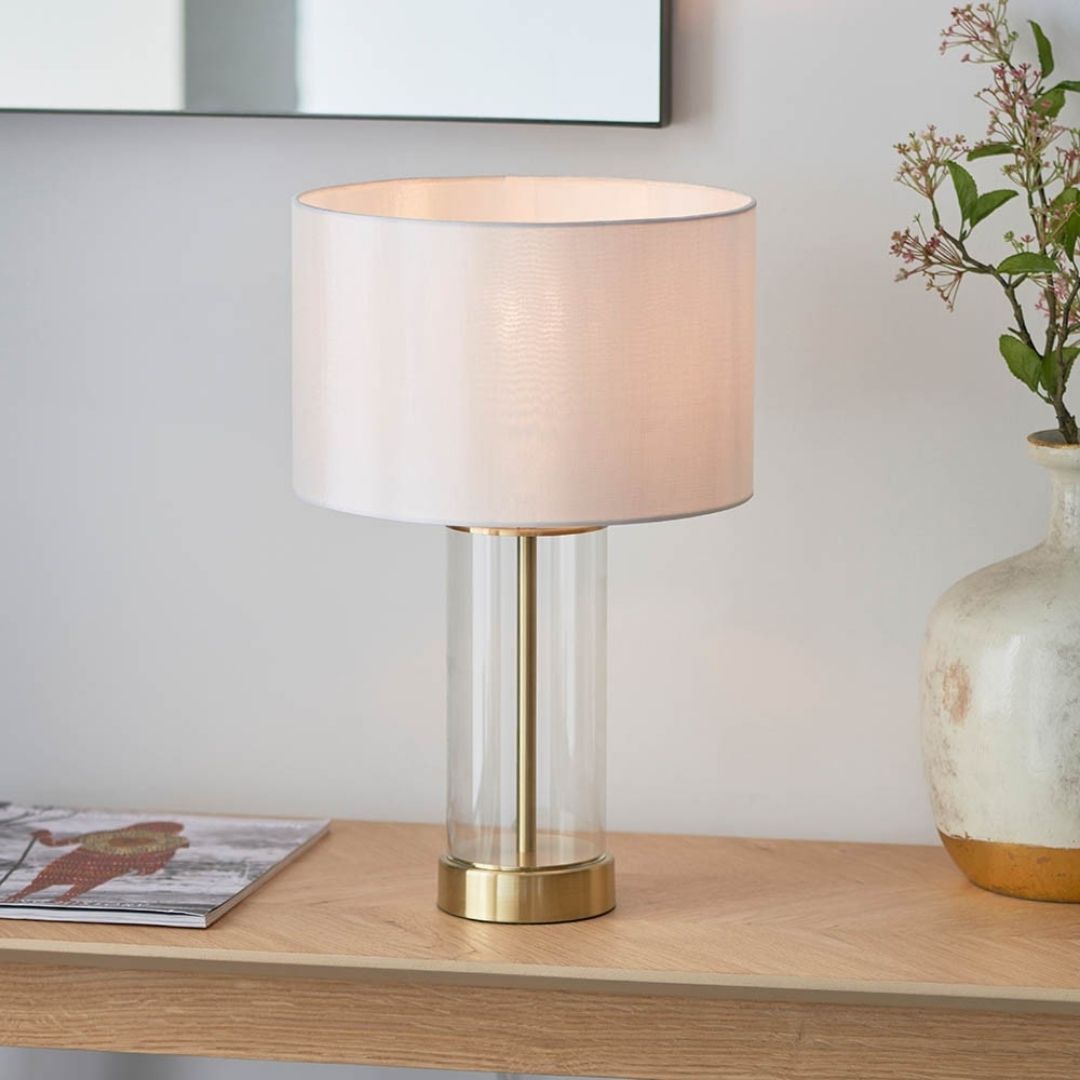 Lessina Gold & Glass Touch Table Lamp