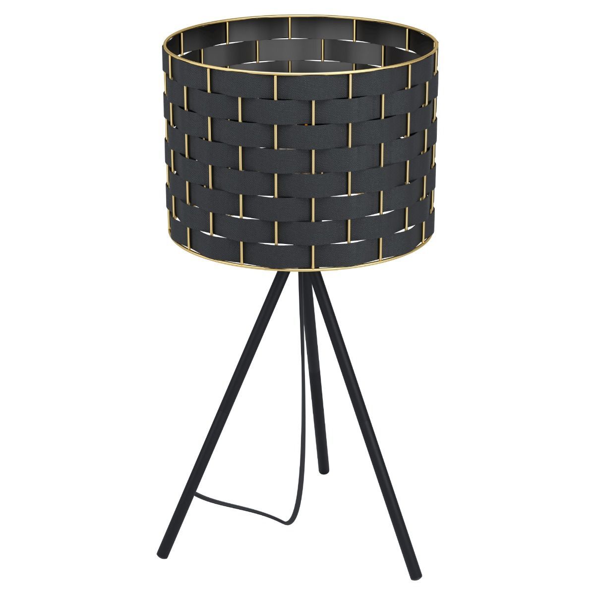 Marasales Black and Brass Table Lamp