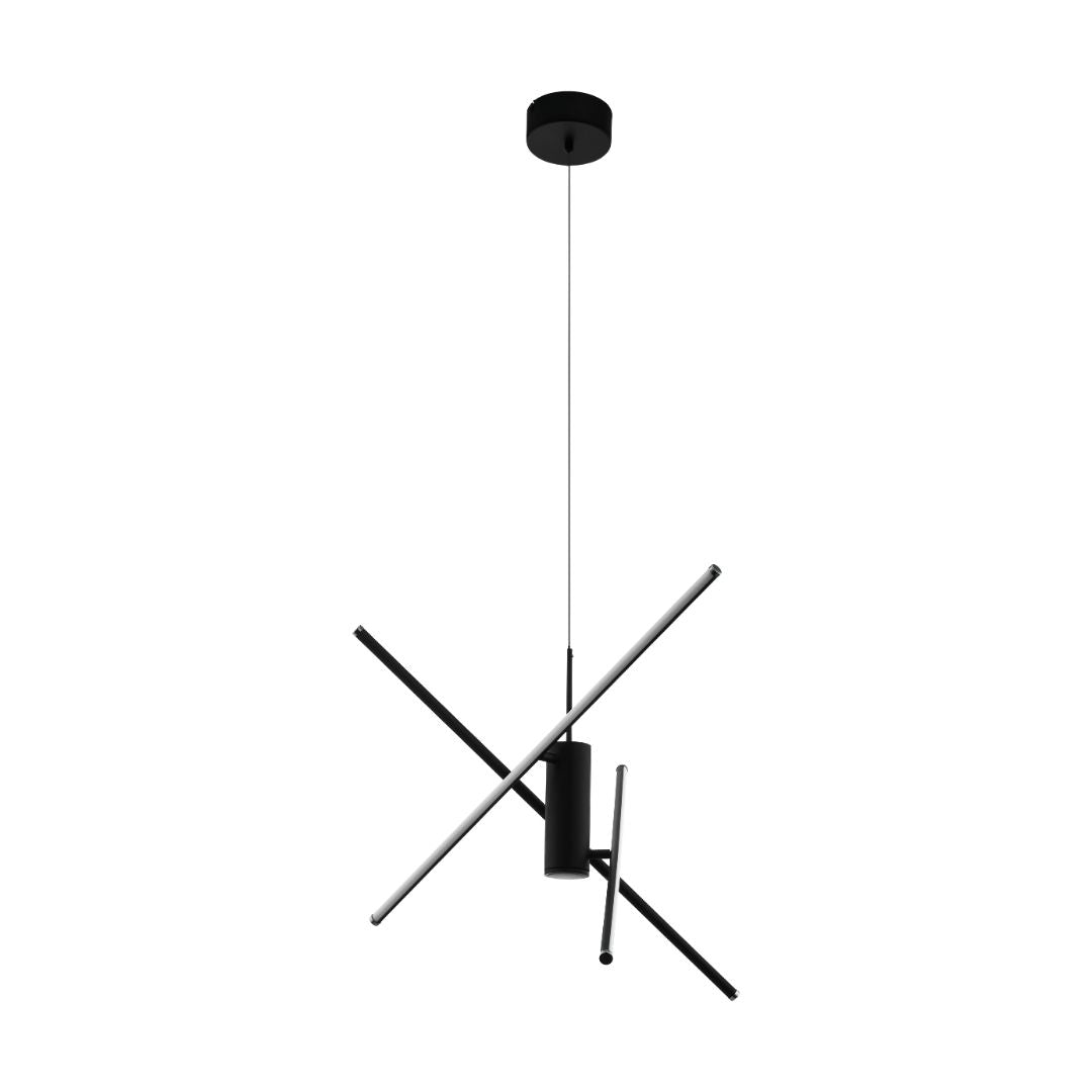 Salitre Black LED Pendant Ceiling Light