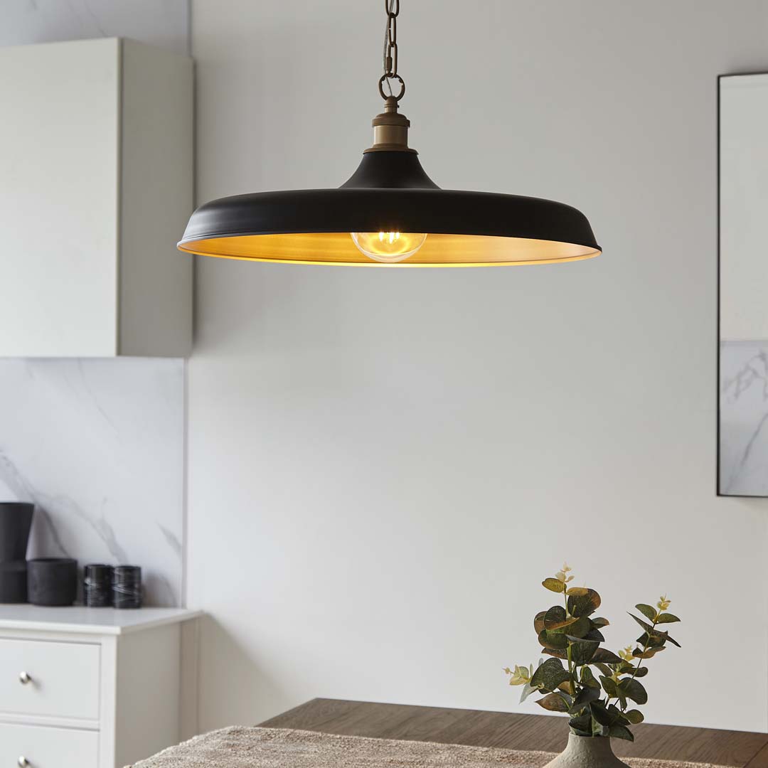 Charlie Matt Black Pendant