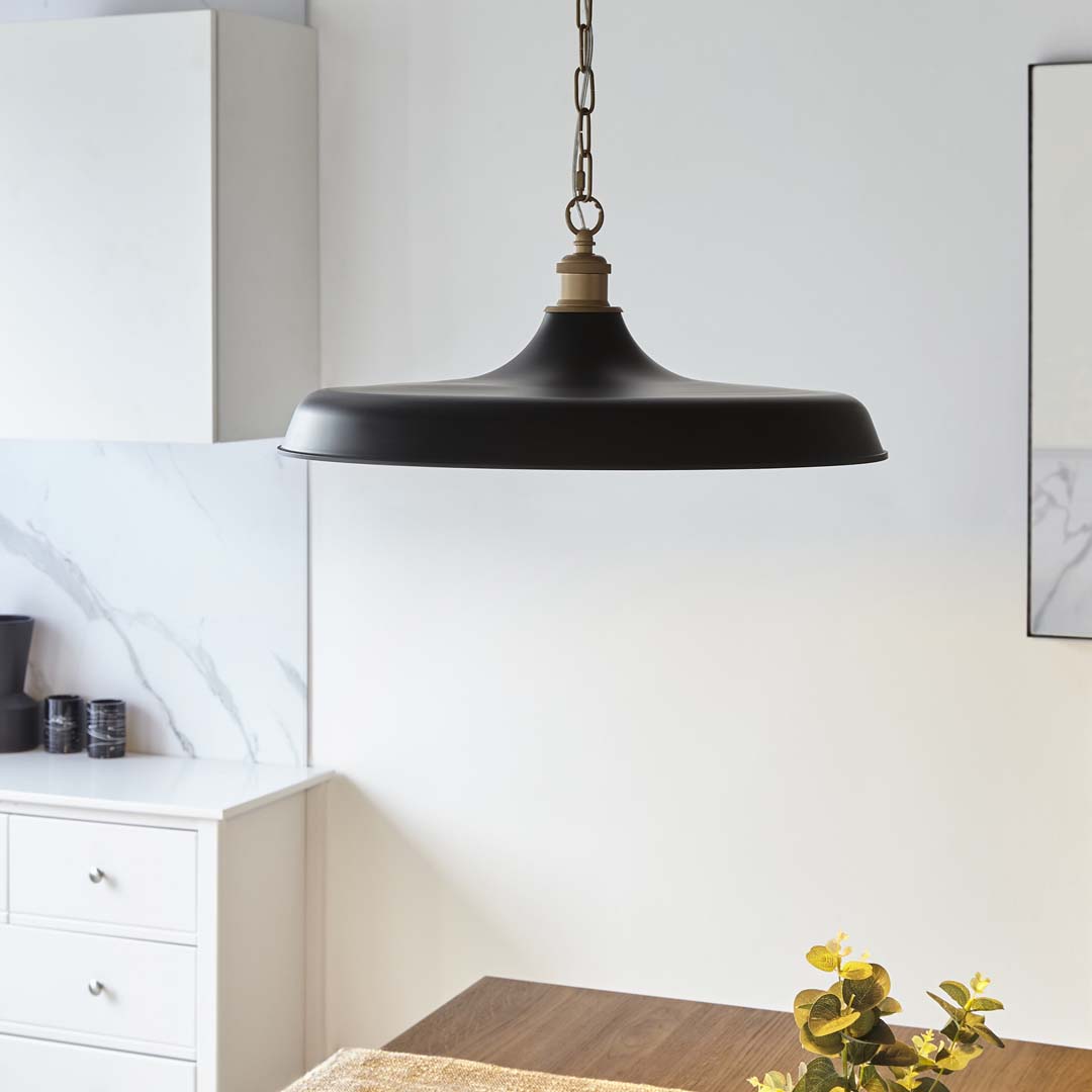 Charlie Matt Black Pendant