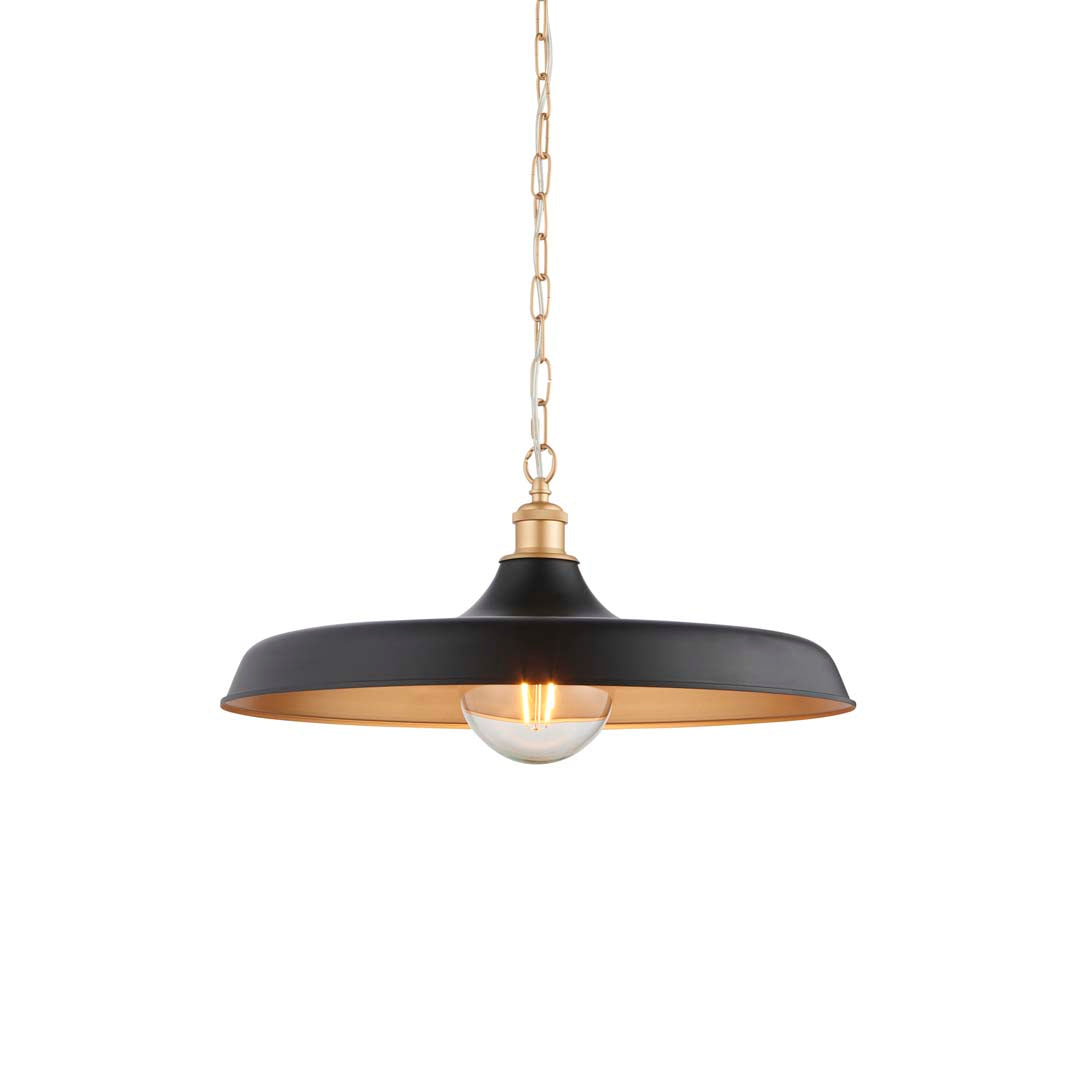 Charlie Matt Black Pendant Ceiling Light