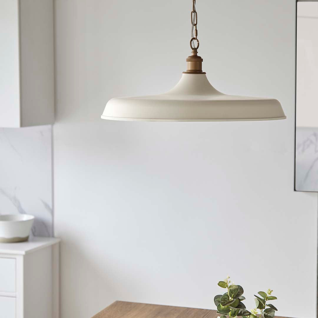 Charlie White Pendant