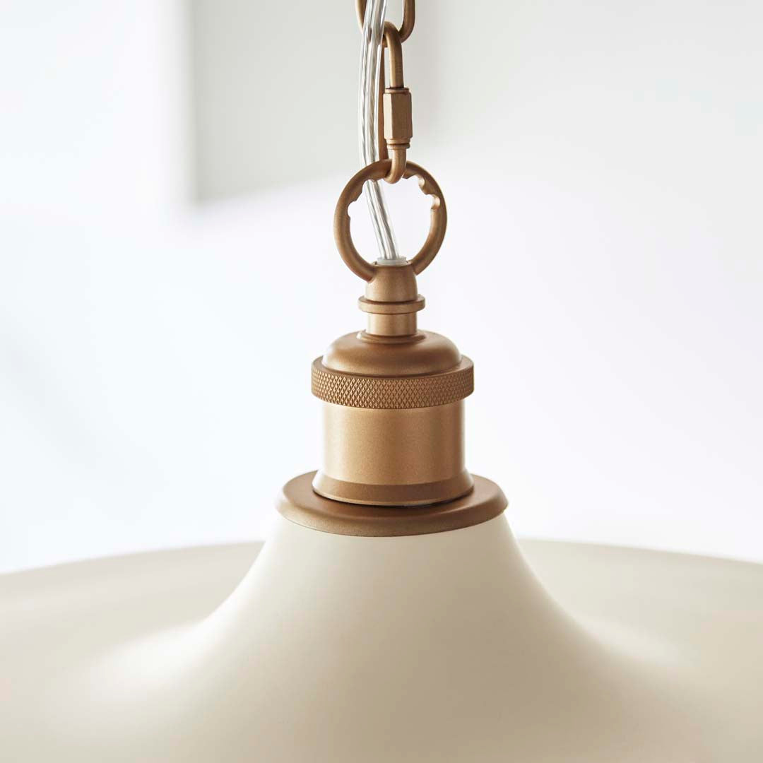 Charlie White Pendant