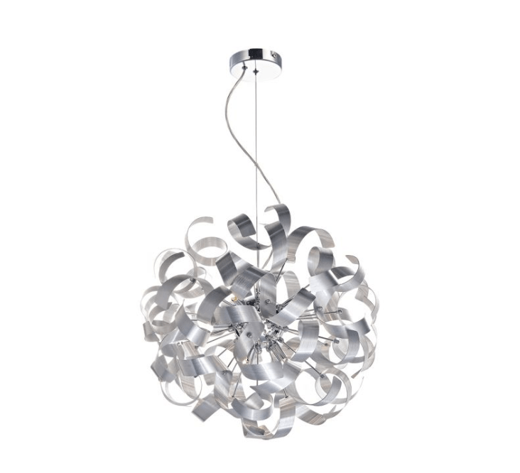Rawley 9 Light Ceiling Pendant Aluminium