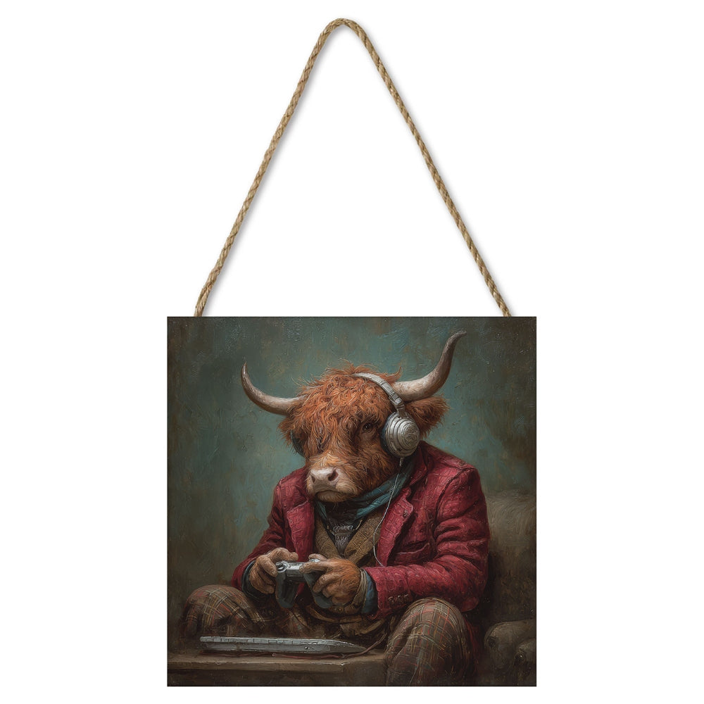 Highland Gamer 20x20 Wooden Block