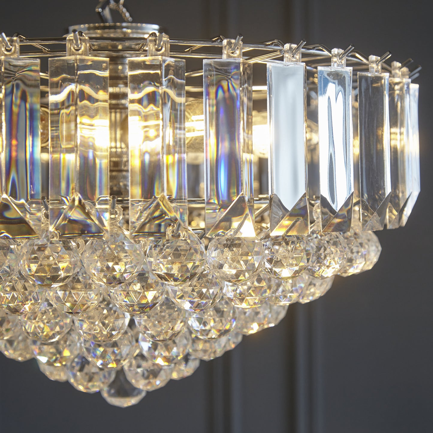 Fargo 6 Light Chrome Pendant
