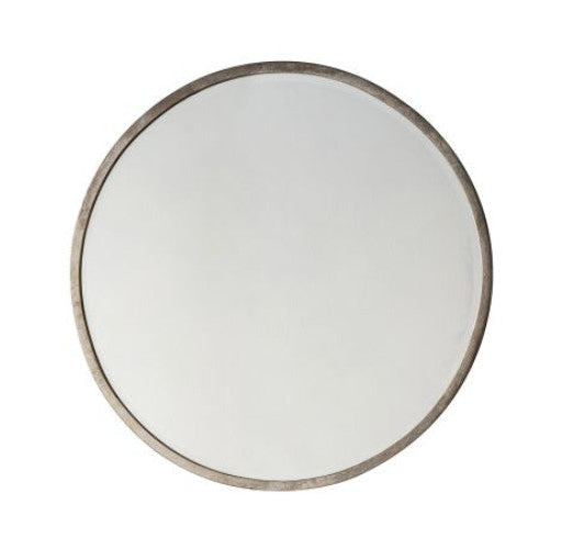 Higgins 60x60cm Antique Silver Mirror