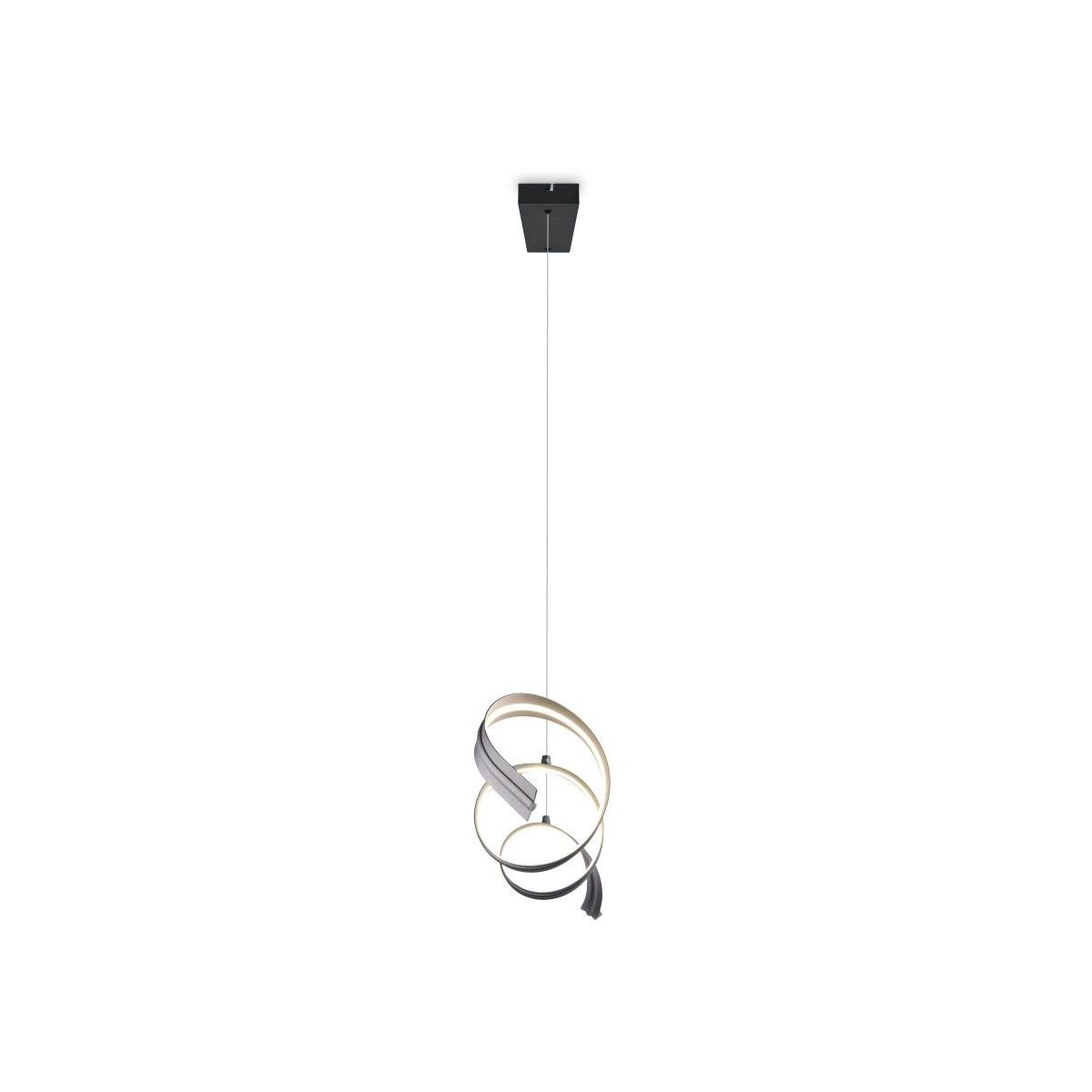 Tivor Black LED Ceiling Pendant Bar