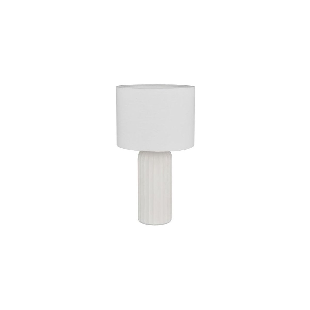 Blair Matt White Table Lamp Small