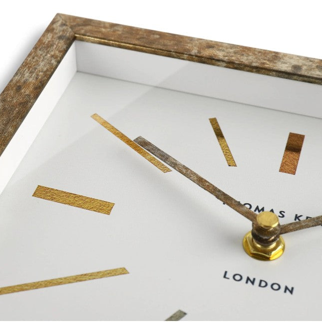 Smithfield Mantel Clock Bronze 8in